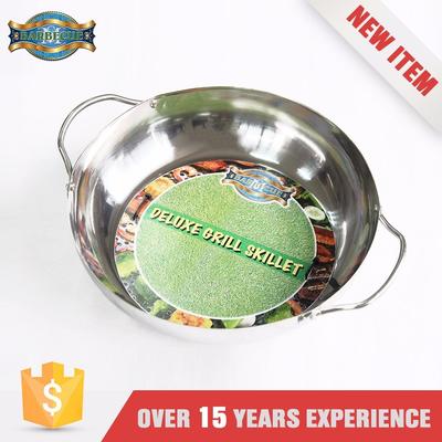 Heat Resistance Stainless Steel Nonstick Unique Grill Barbecue Wok Topper