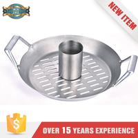 New Product Corrosion Resistance Frying Grilling 12Inches Round Grill Wok Topper