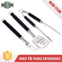 New Product Premium Quality 3 Pieces Bbq Grill Tool Set