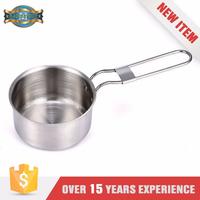 Superior Quality Heat Resistance Two Handle Stainless Steel Sauce Pot