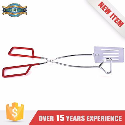 Hot Selling Easily Cleaned Bbq Tools 2 In 1 Spatula Tong