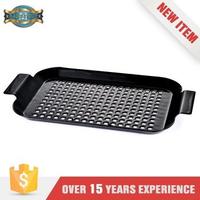Factory Price Bbq Non-Stick Grilling Basket Rectangle Wok Topper