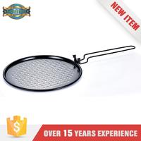 Easily Cleaned Stamped Steel Perforated Used Pans For Sale Pizza Frying Pan