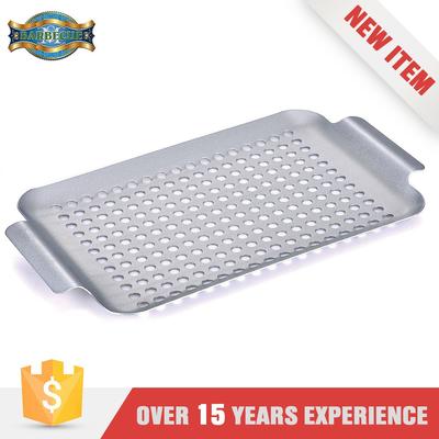 China Wholesale Silver Non Stick Korean Griddle Grill Pan