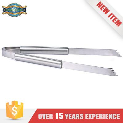 16.9-inch Stainless steel BBQ Tongs