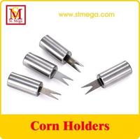 2.6-Inch Stainless Steel BBQ Corn Holders(set of 4)