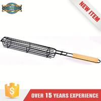 Easily Cleaned Barbecue Grill Single Kebob Basket