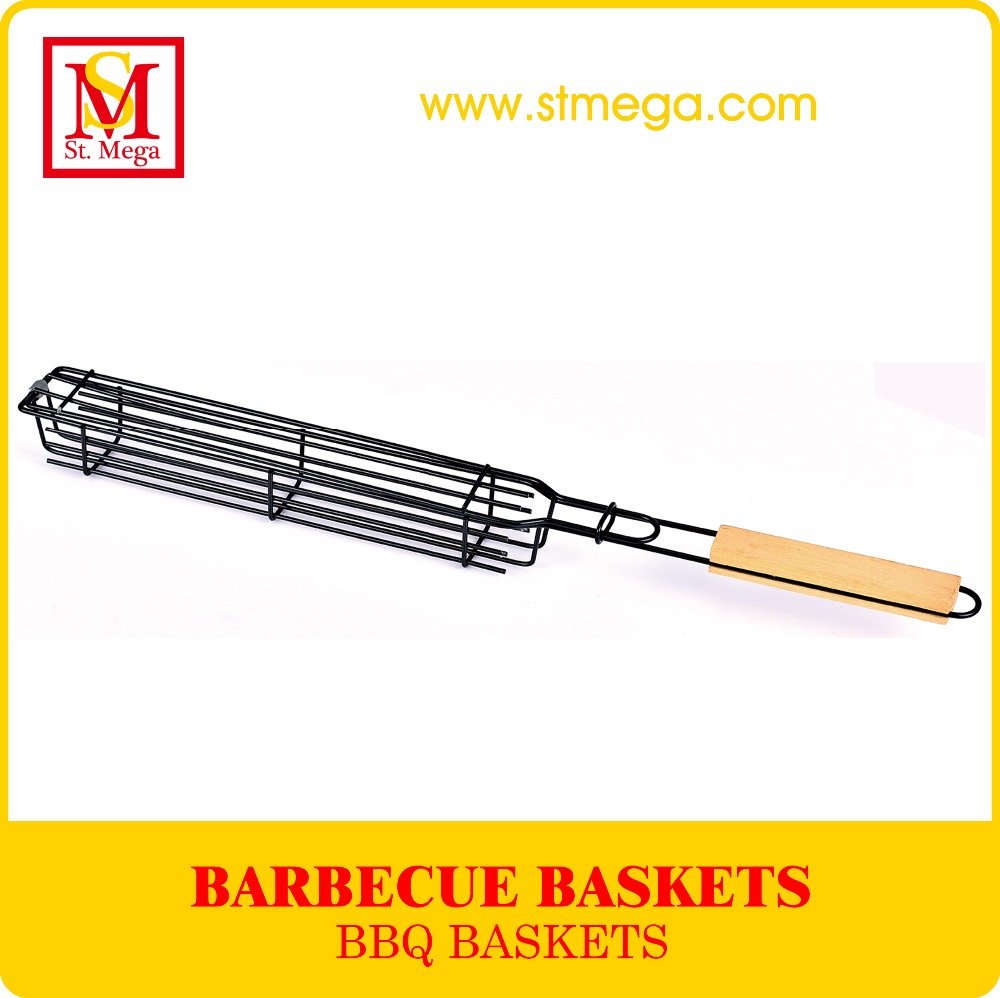 Non-Stick BBQ Single Kabob Basket