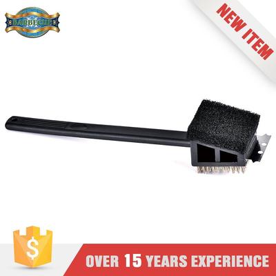 Practical 3-in-1 Plastic Grill Cleaning Brush