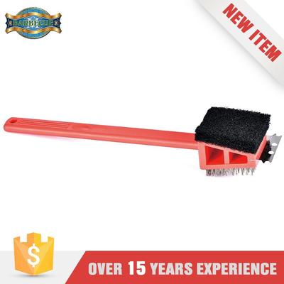 Pp And Stainless Bristles Srubber 360 Steel Bbq Grill Oven Brass Brush