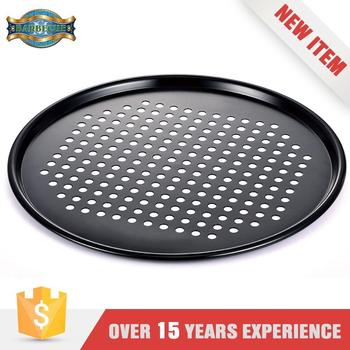 New Design Non-stick round pizza plate pan