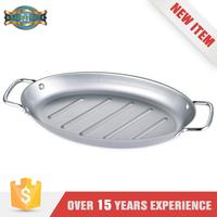 Non-Stick Oval Shape BBQ Topper Bake Topper with 2 Handles