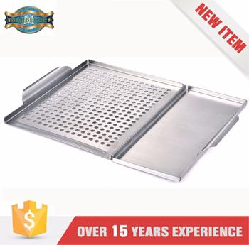 fast induction copper grille or cast iron griddle plate 