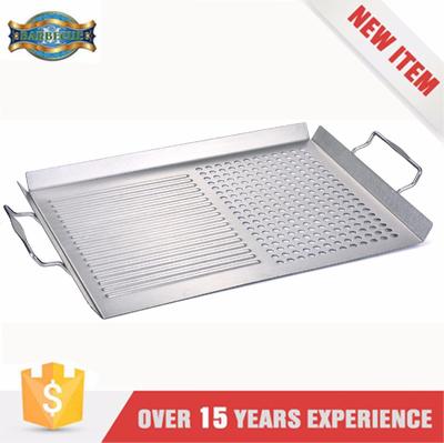 griddle plate for barbecue stove top /indoor stovetop grill 